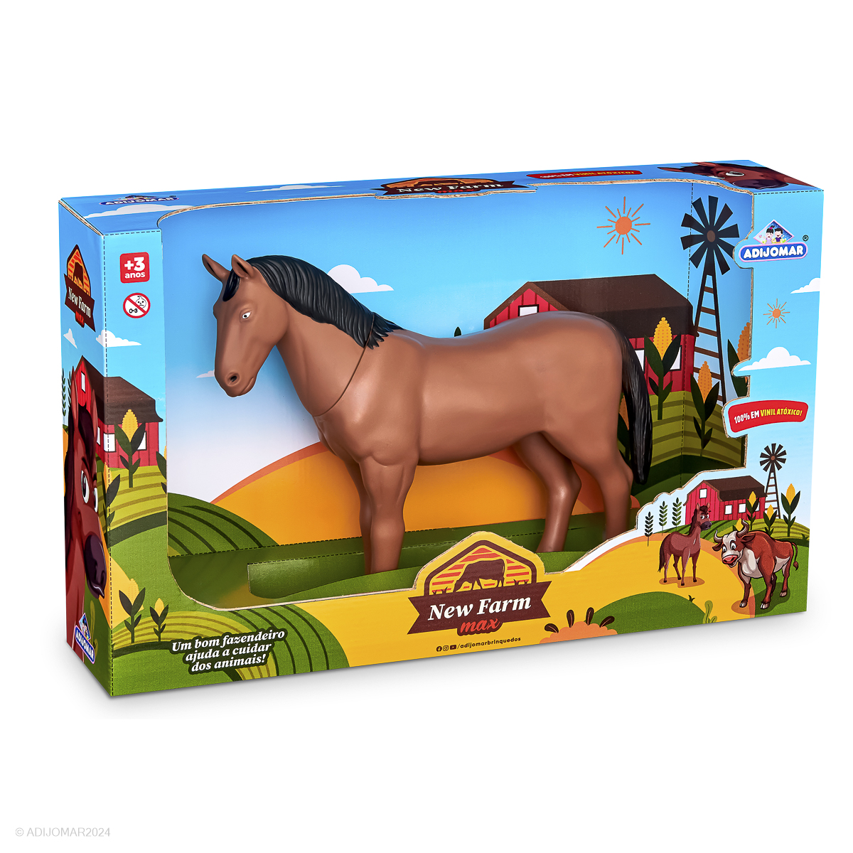 CAVALO NA EMBALAGEM - NEW FARM MAX