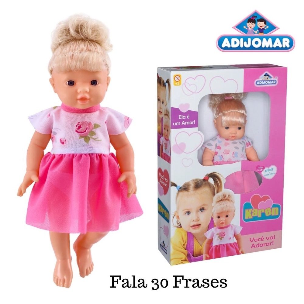 BONECA KAREN - ADIJOMAR