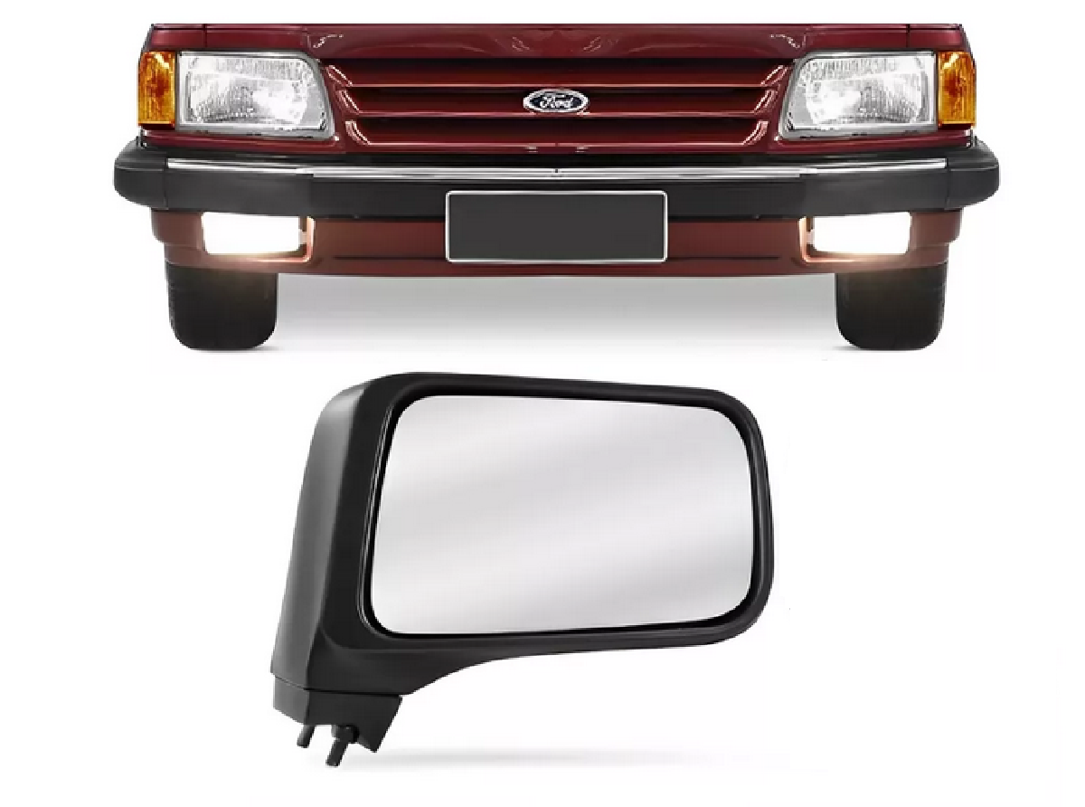 RETROVISOR EXTERNO CORCEL 2 DEL REY 1981 A 1988 SEM CONTROLE