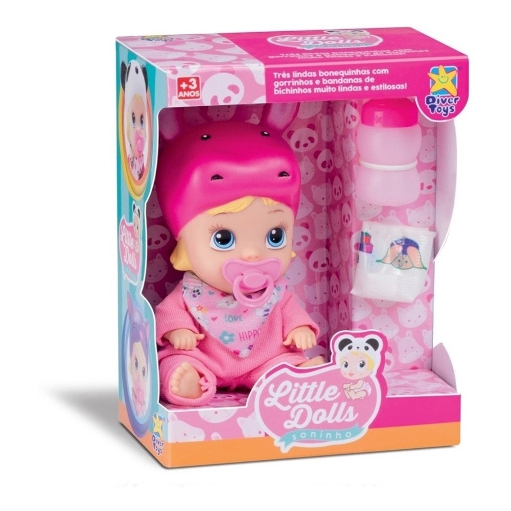 BONECA LITTLE DOLLS SONINHO (FAZ XIXI)