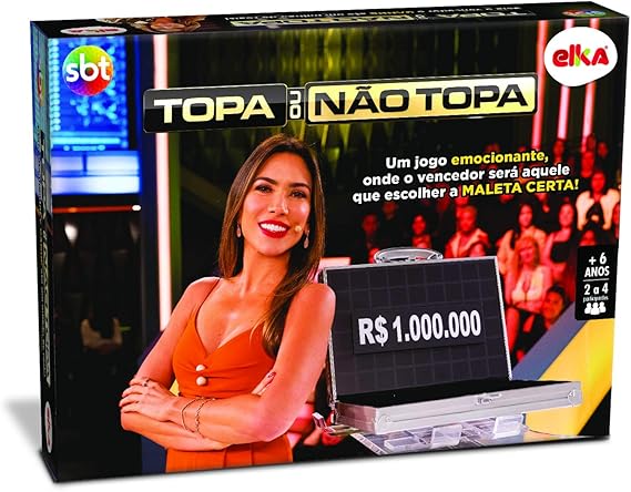 JOGO DE TABULEIRO TOPA OU NÃO TOPA