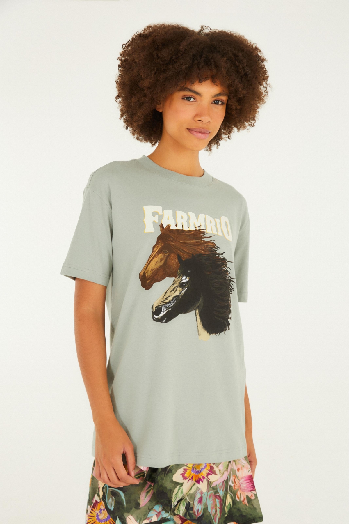 TSHIRT MEDIA CAVALO
