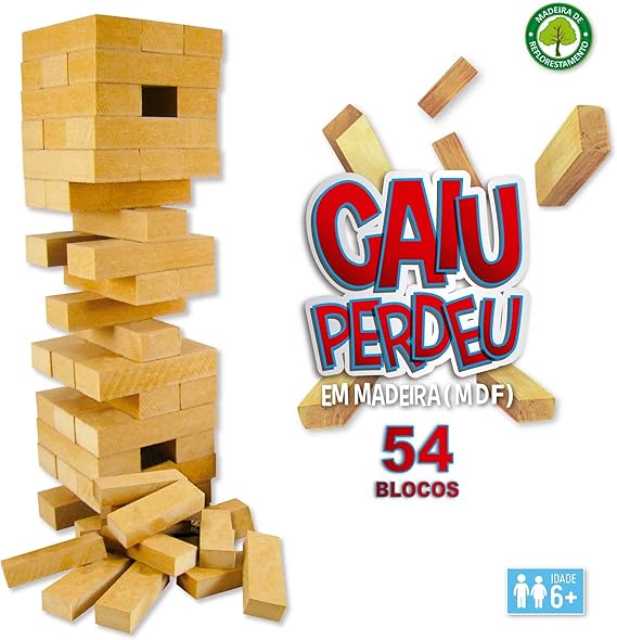 JOGO CAIU PERDEU