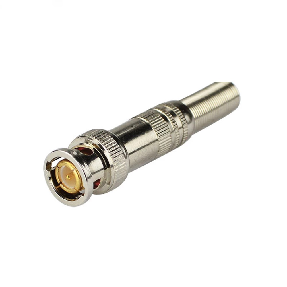 CONEC BNC MOLA PARAFUSO 6MM DOURADO