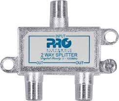 PROELETRONIC DIV 1:2 CATV 1GHZ 130DB SOLDER BACK