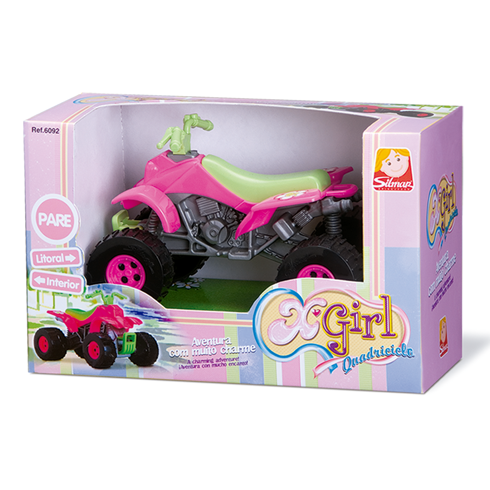 BRINQ. SILMAR CARRINHO FOURTRAX GIRL 6092