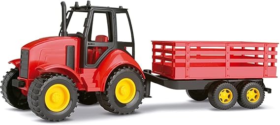 BRINQUEDO TRATOR AGROMAK CARRETA - 6860 SILMAR