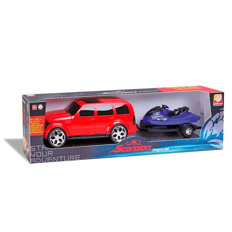 BRINQ. SILMAR CARRINHO INFANTIL SCORPION RT 3000 JET 6450