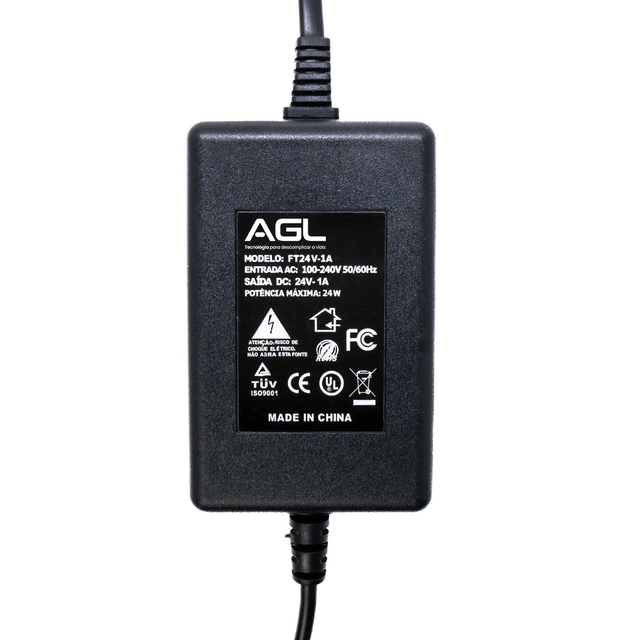 FONTE 24V 1A P/ PORTEIRO BIV AGL