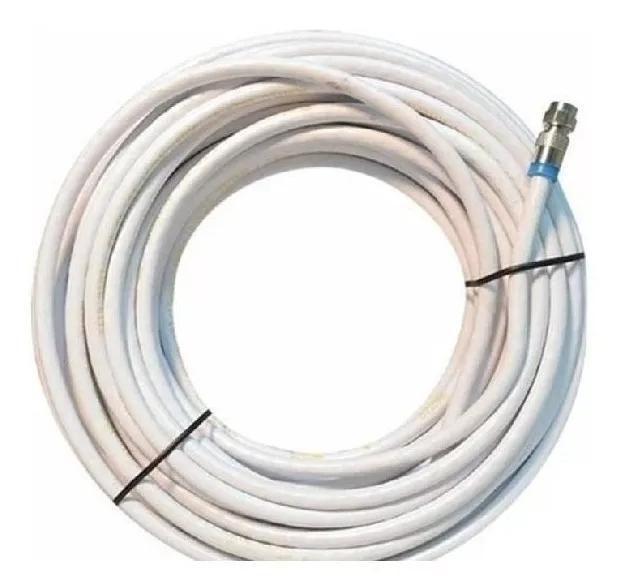 CABO COAXIAL RG06 MONTADO C/CONEC 10M (ANTENA) (P OUT)