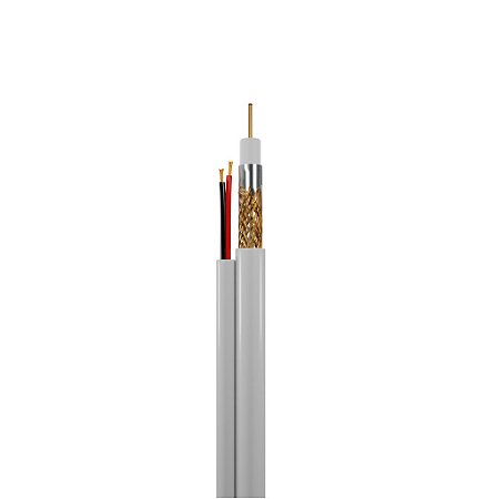 CABO COAXIAL 4MM BIP DUPLA BLINDAGEM 300M FRAPA
