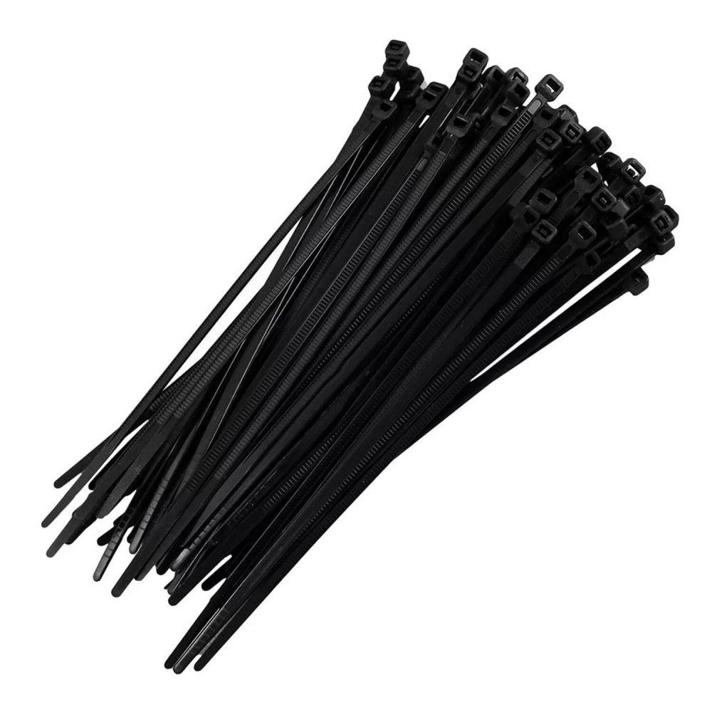 ABRACADUTO 400X48MM PT C/ 100PC BRASF