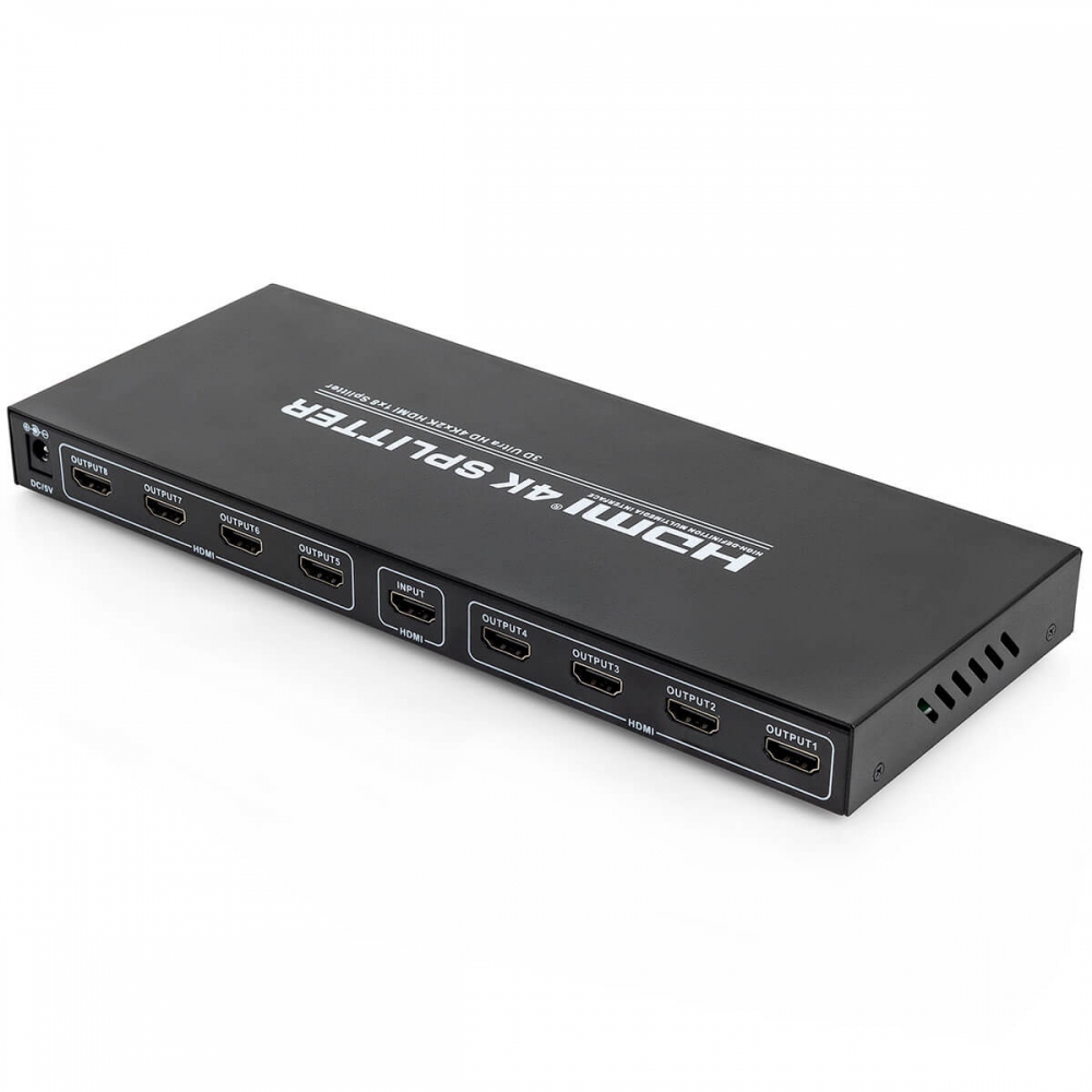 DISTRIBUIDOR SPLITTER HDMI 1X8 (P OUT)