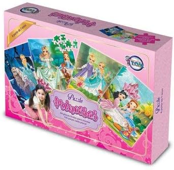QUEBRA CABEÇA PRINCESAS - TOIA