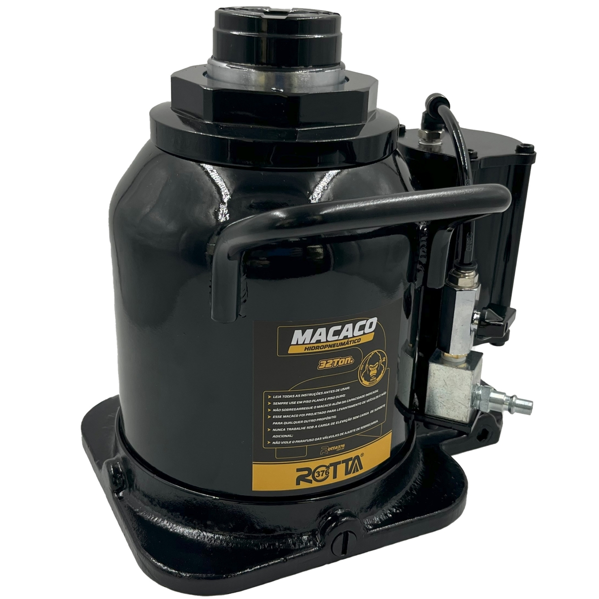 Macaco Hidropneumático Mandril Power 32 Ton Rotta376