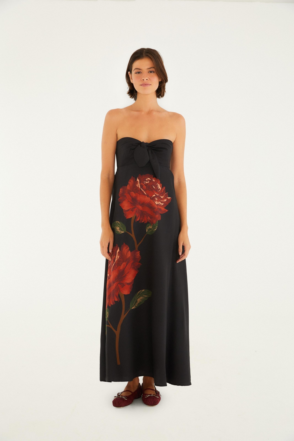 VESTIDO CROPPED FLOR ROSALIA