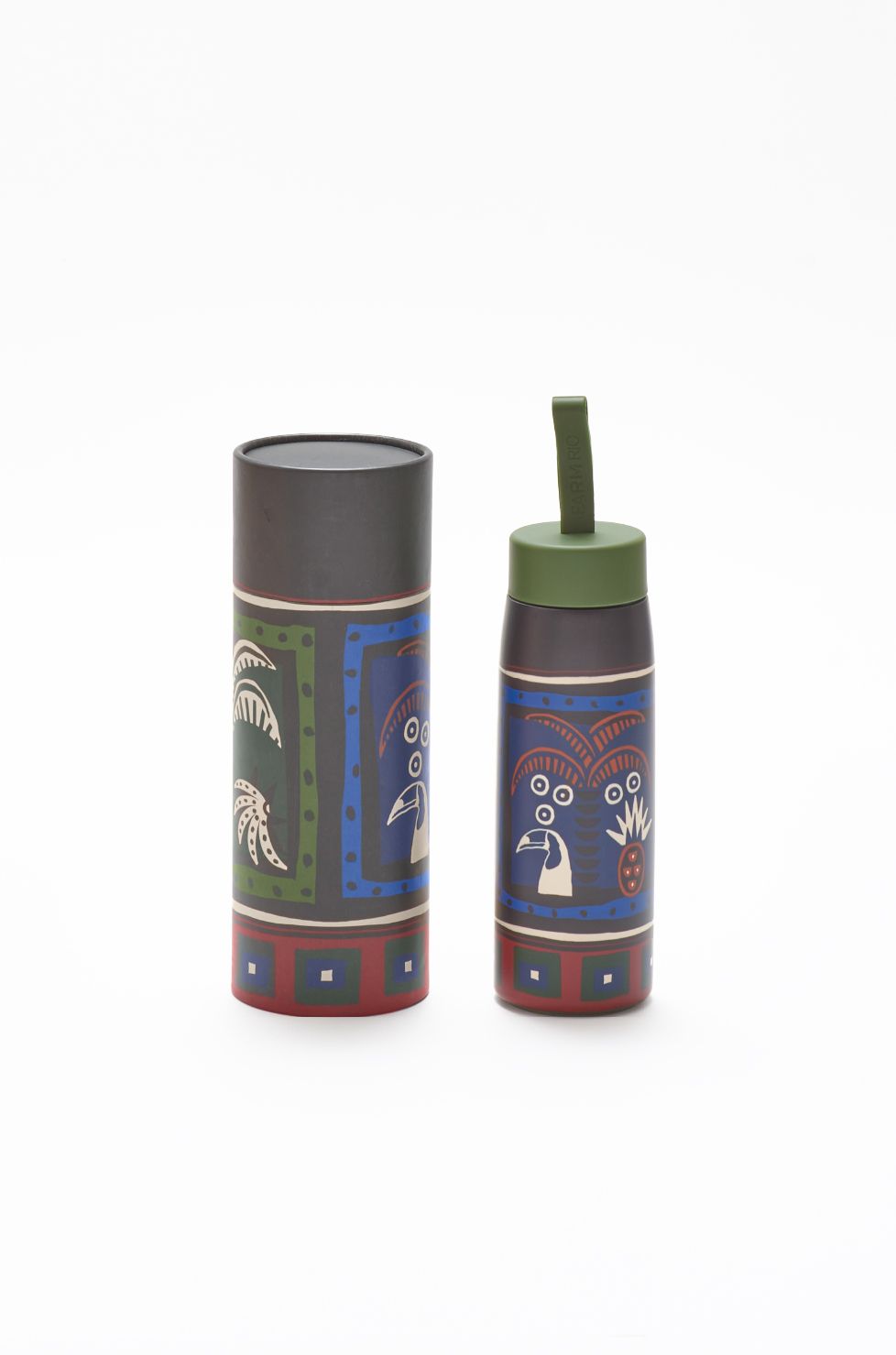 GARRAFA FARM QUE SEDE 500ML GRAFICO TROPICAL