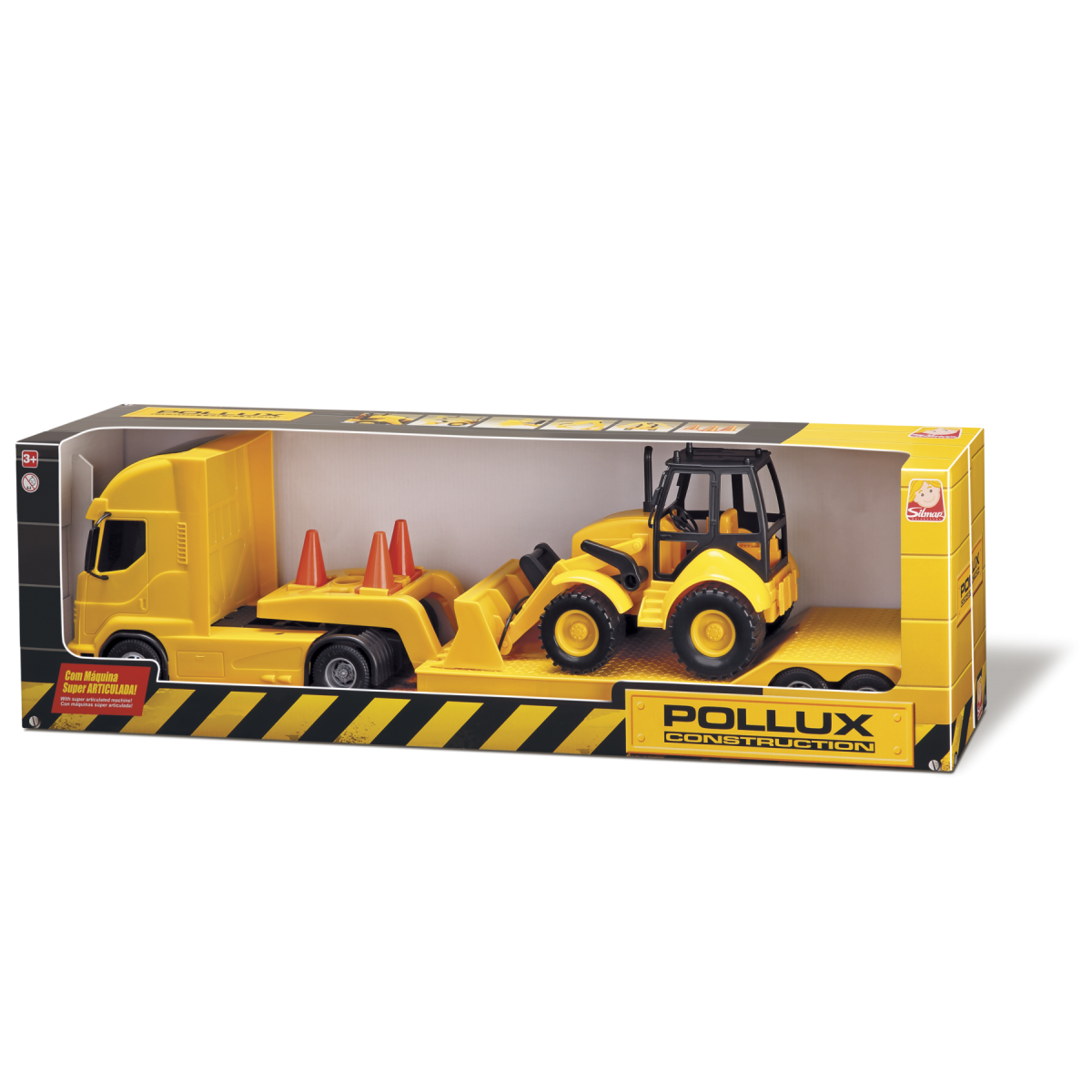 CAMINHAO DE TRANSPORTE COM TRATOR HL600 - SILMAR
