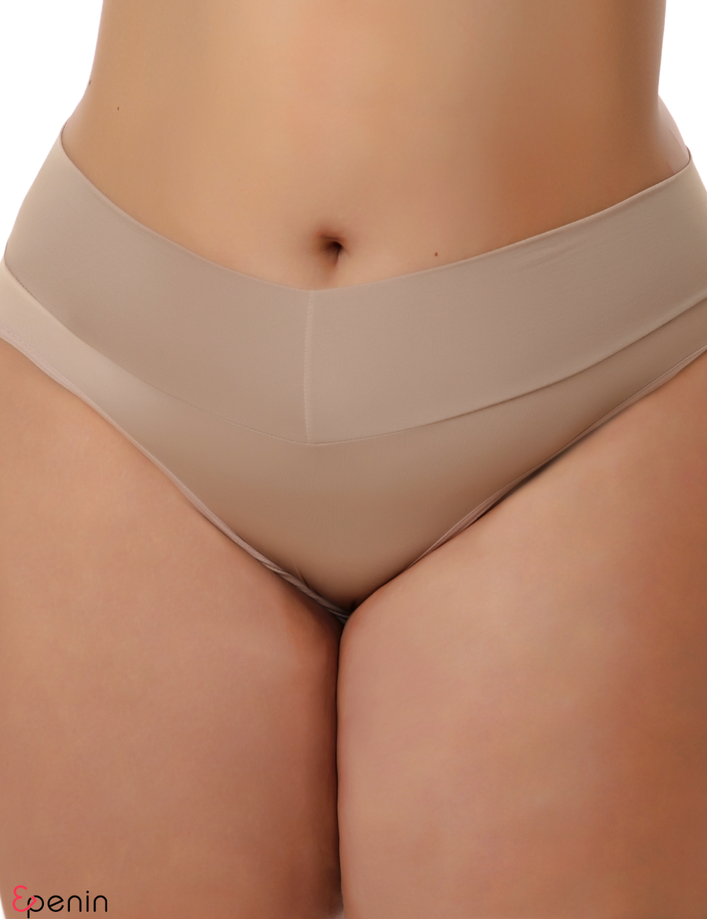 Calça Cós Alto Plus Size Fio Duplo 