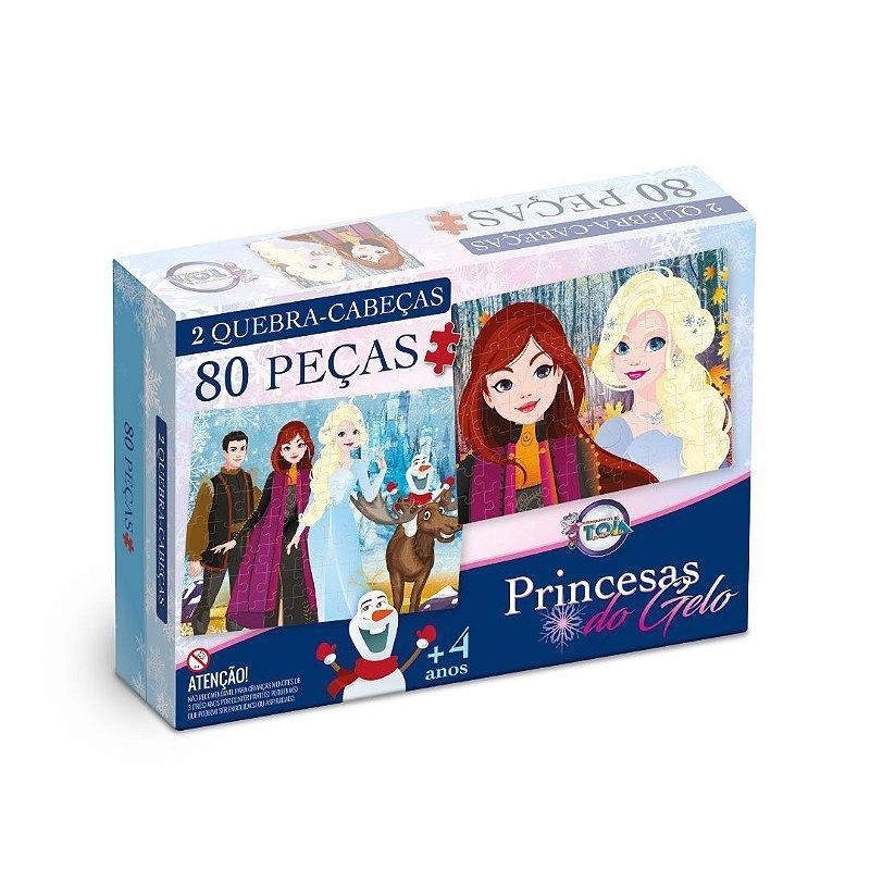 QUEBRA CABEÇA PRINCESAS DO GELO - TOIA