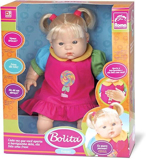 BONECA BOLITA FRASES