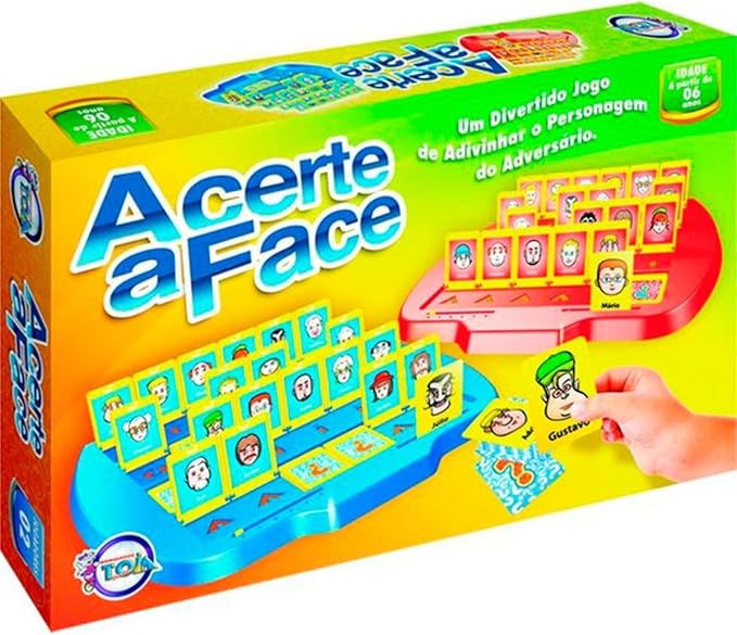 BRINQ. TOIA JOGO ACERTE A FACE 12115