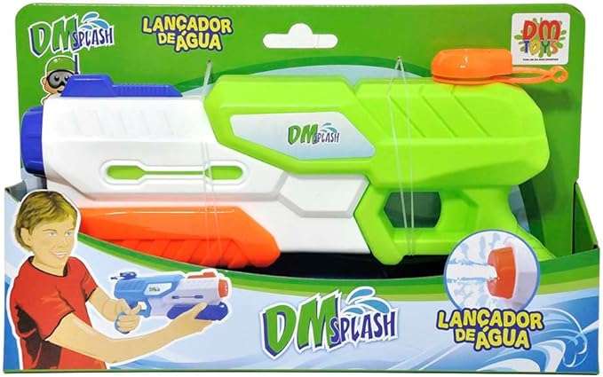 LANCADOR DE AGUA 29 CM DM SPLASH - DM TOYS