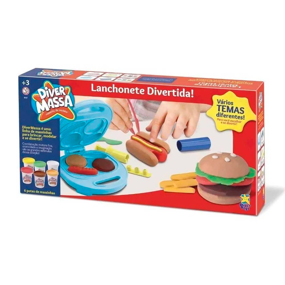 MASSA LANCHONETE DIVERTIDA - DIVERTOYS