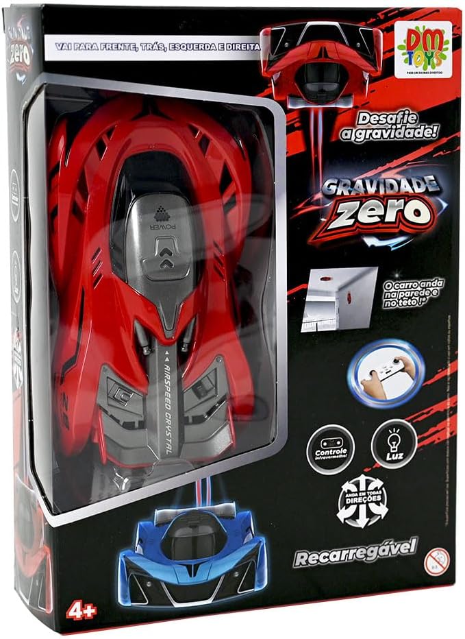 CARRO CONTROLE REMOTO GRAVIDADE ZERO 6845 - DM TOYS