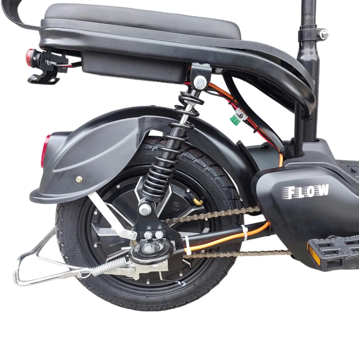 Bicicleta Eletrica Biobike FLOW Aro 14" 800w Cor: Preto Fosco
