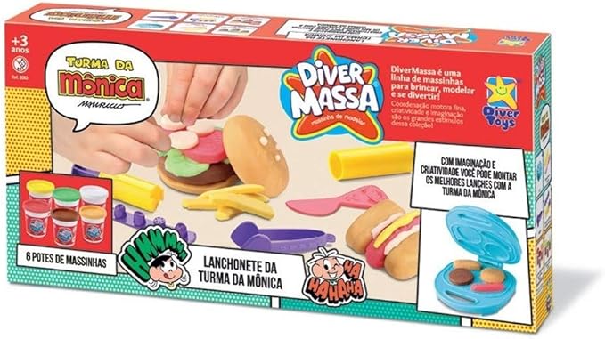 LANCHONETE TURMA DA MONICA MASSA - DIVERTOYS