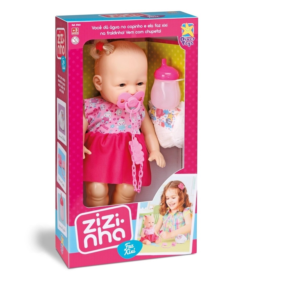 ZIZINHA FAZ XIXI - DIVERTOYS 8163