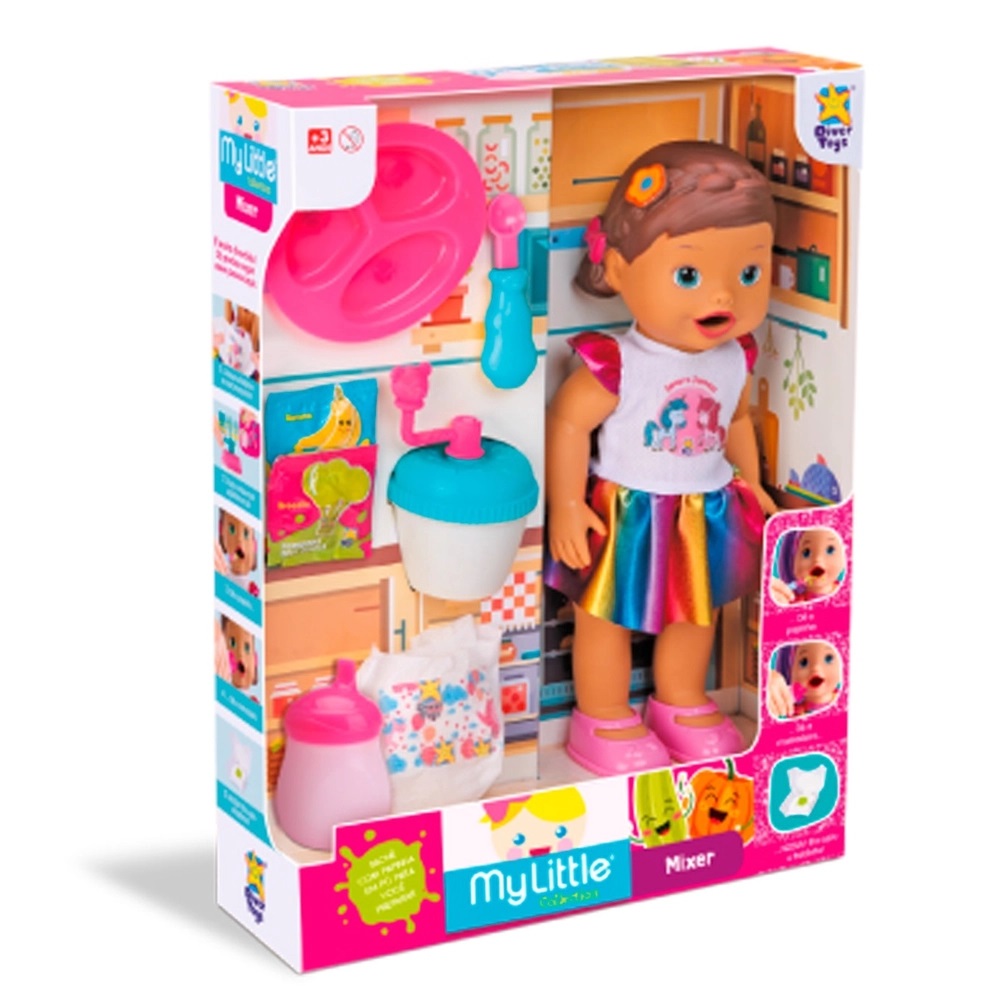 MY LITTLE COLLECTION MIXER MORENA - DIVERTOYS 8166