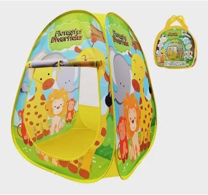 BRINQ. DM TOYS BARRACA FLORESTA DIVERTIDA DMT6085