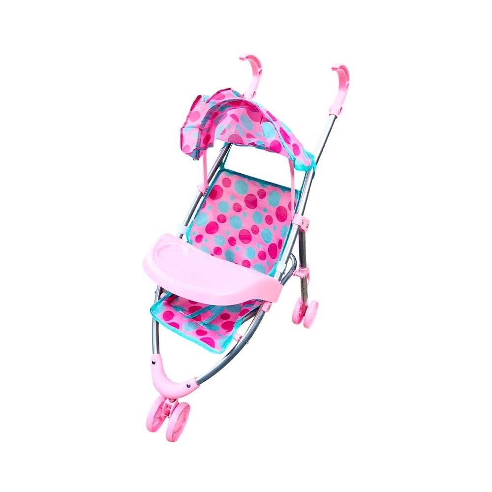 BRINQ. DM TOYS CARRO PARA BONECA PASSEIO DIVERT MOD 03 RODAS - DM TOYS