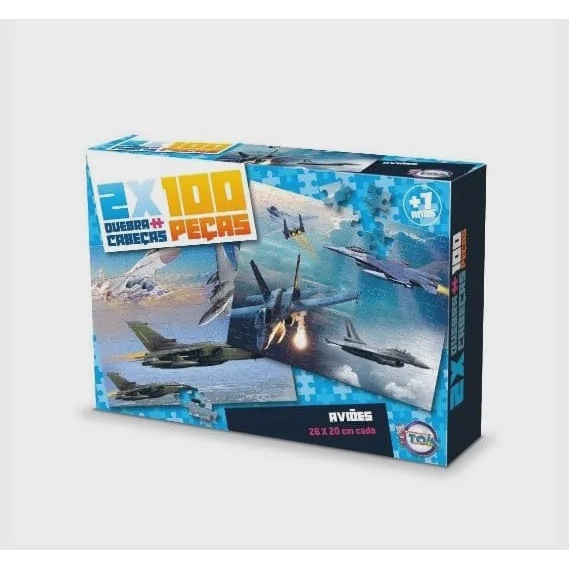PUZZLE DE AVIOES - TOIA