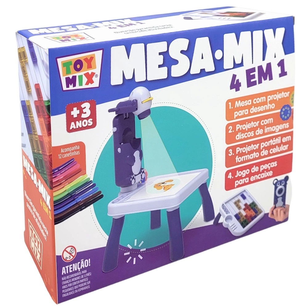 MESA MIX 4 EM 1