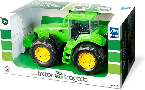 BRINQ. ROMA TRATOR TRACADO BRINQ. PLAST. 370