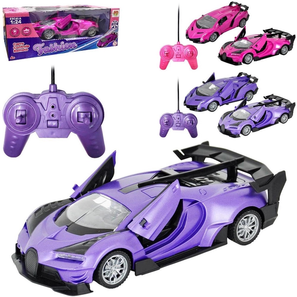 CARRO CONTROLE REMOTO SEM FIO FASHION 6649 - DM TOYS