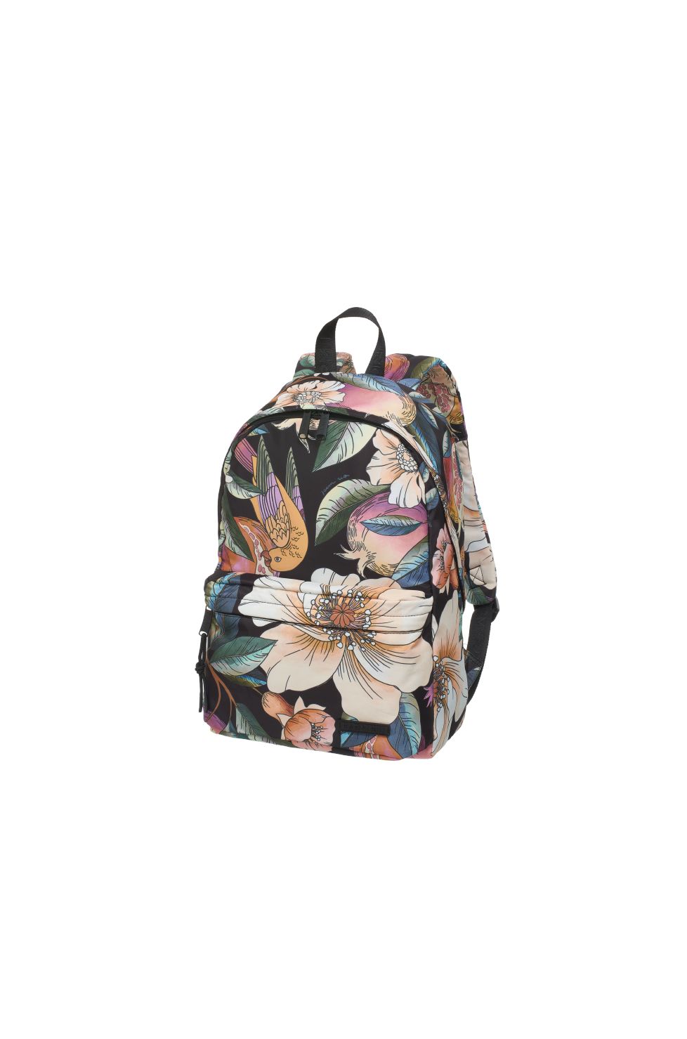 MOCHILA FARM XODO ROMANCE EM FLOR MARROM