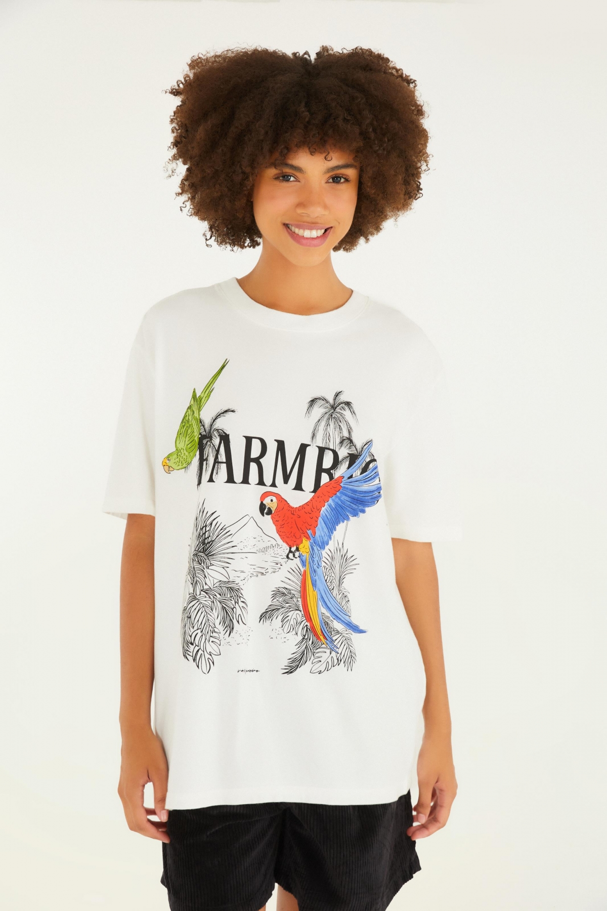 TSHIRT MEDIA PAISAGEM IPANEMA OFF