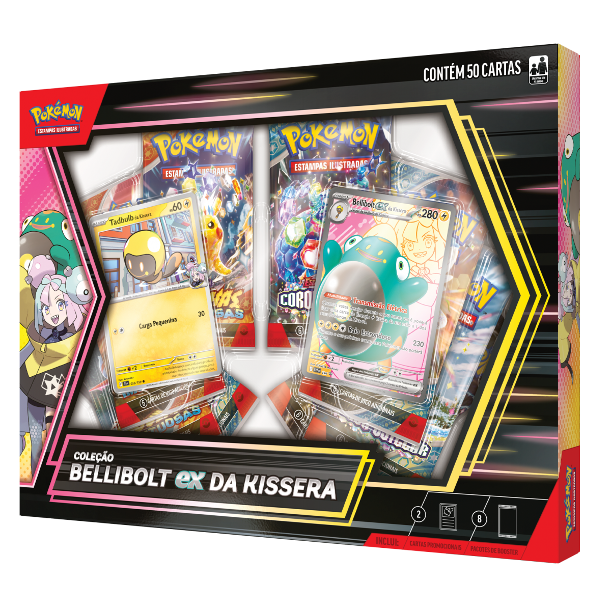 POKEMON BOX COLEÇÃO BELLIBOLT EX DA KISSERA