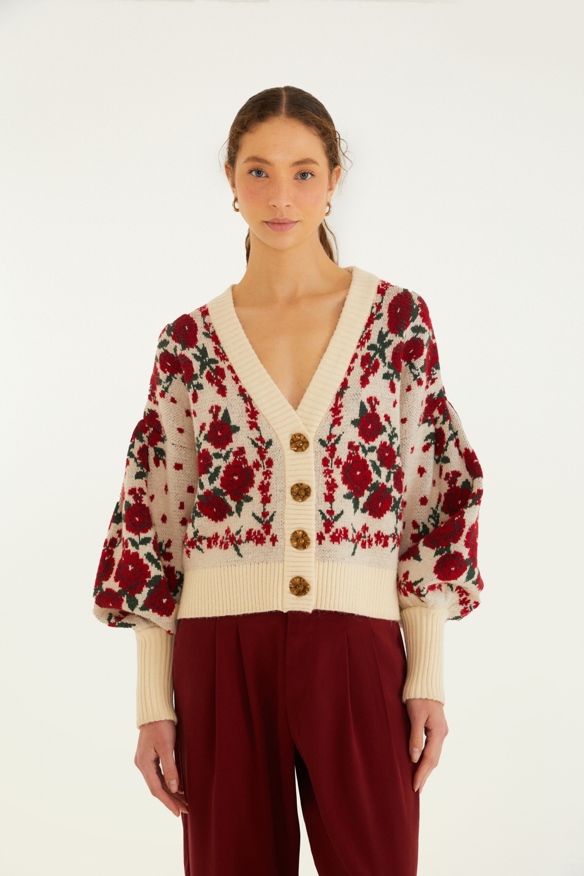 CARDIGAN CURTO ROSALIA
