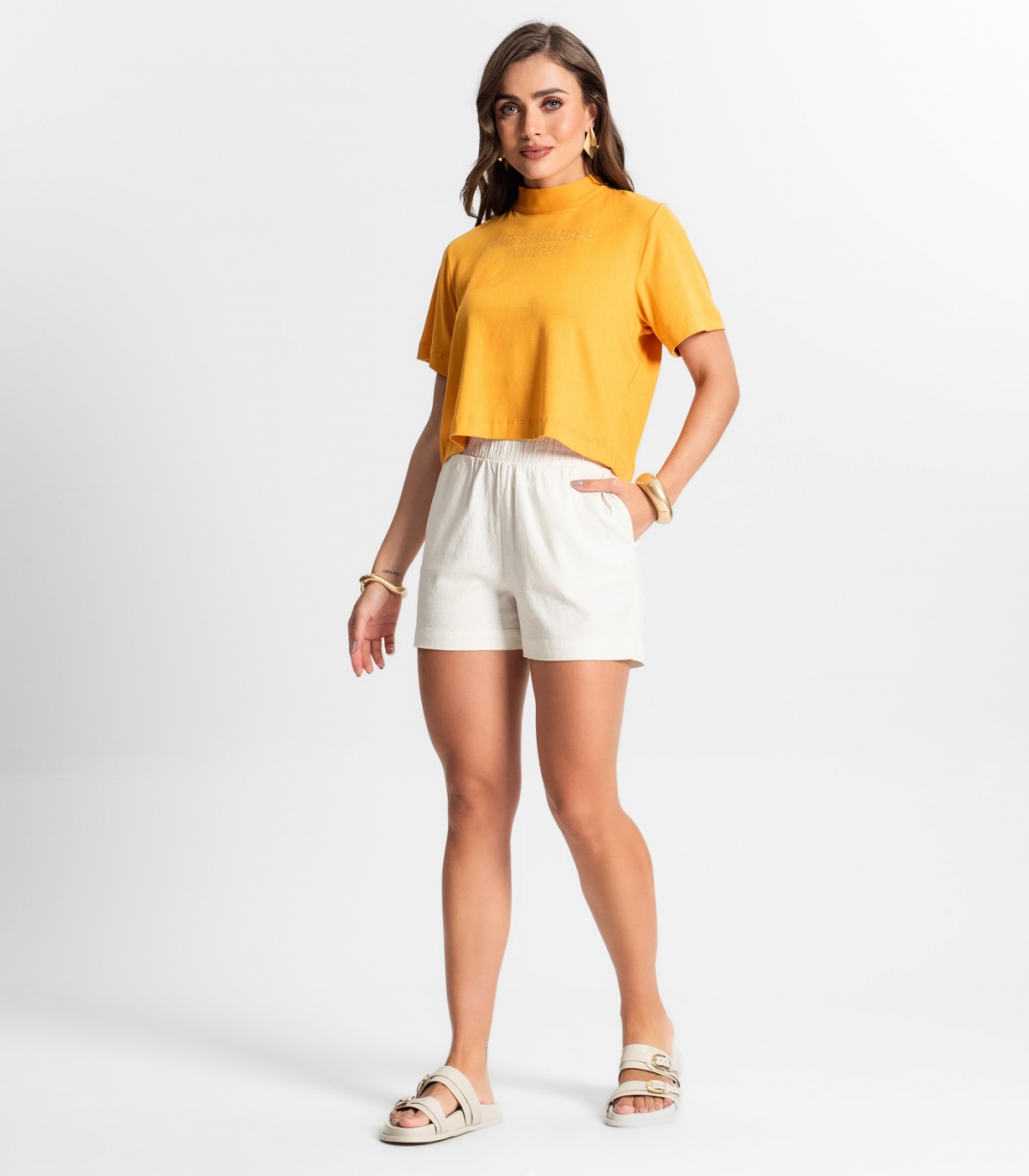 Blusa Feminina Com Gola Alta Endless