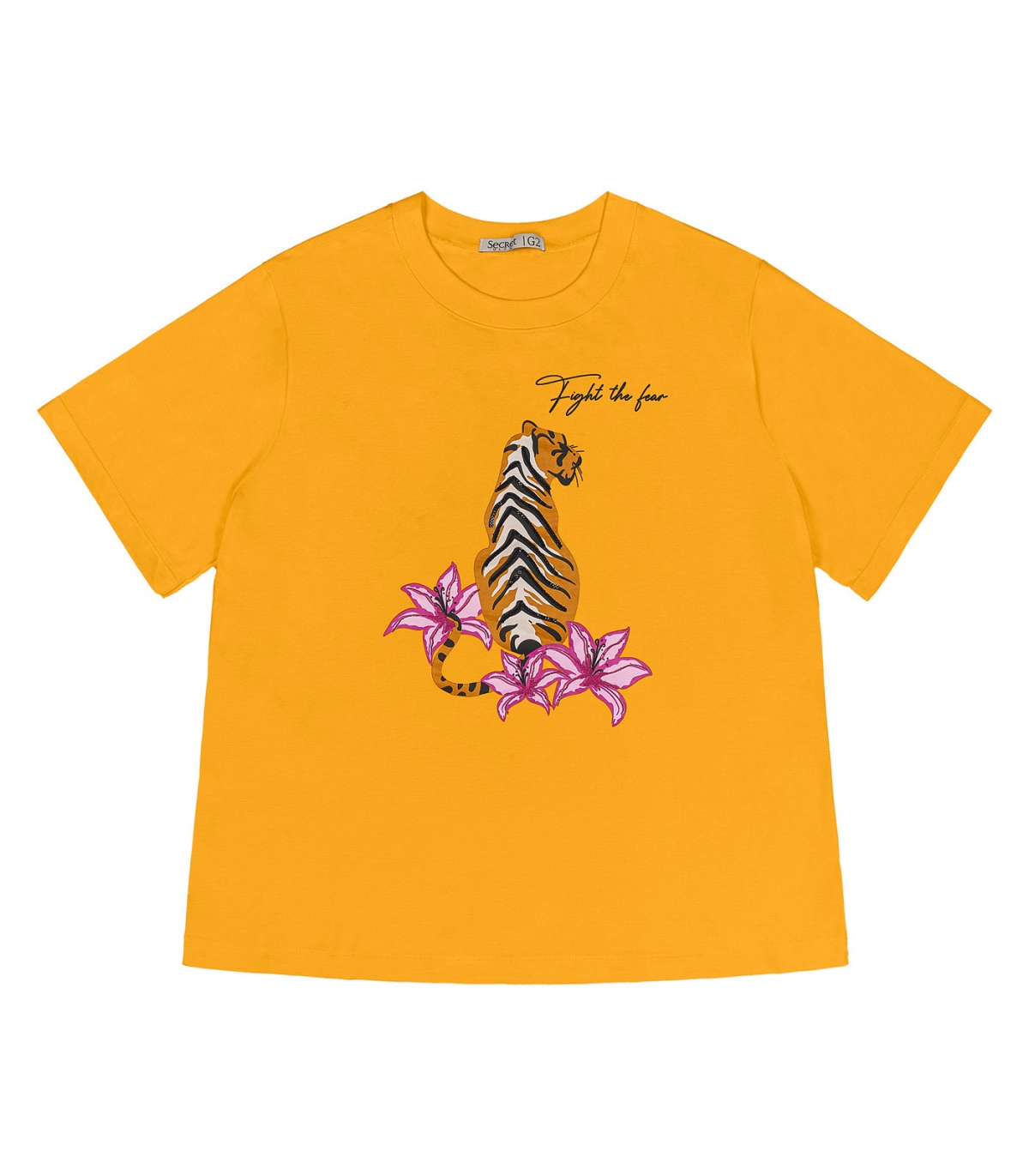 Camiseta Feminina Plus Size Secret Glamour