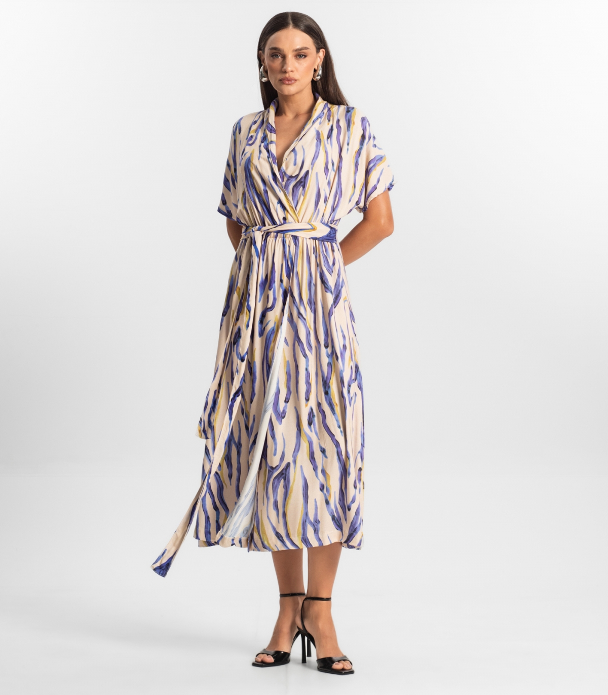 Vestido Feminino Midi de Viscose Endless