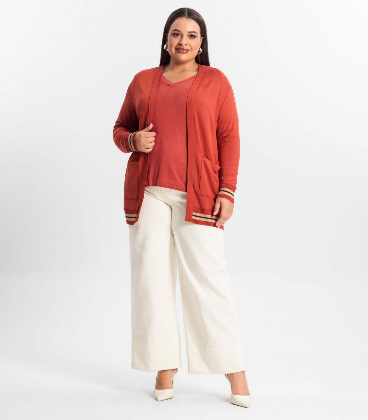 Cardigam Plus Size Feminino Secret Glamour