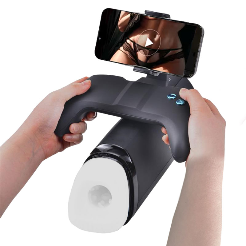 MASTURBADOR VAI, VEM 10VEL. RECARREGÁVEL, SUPORTE M-100 PRO