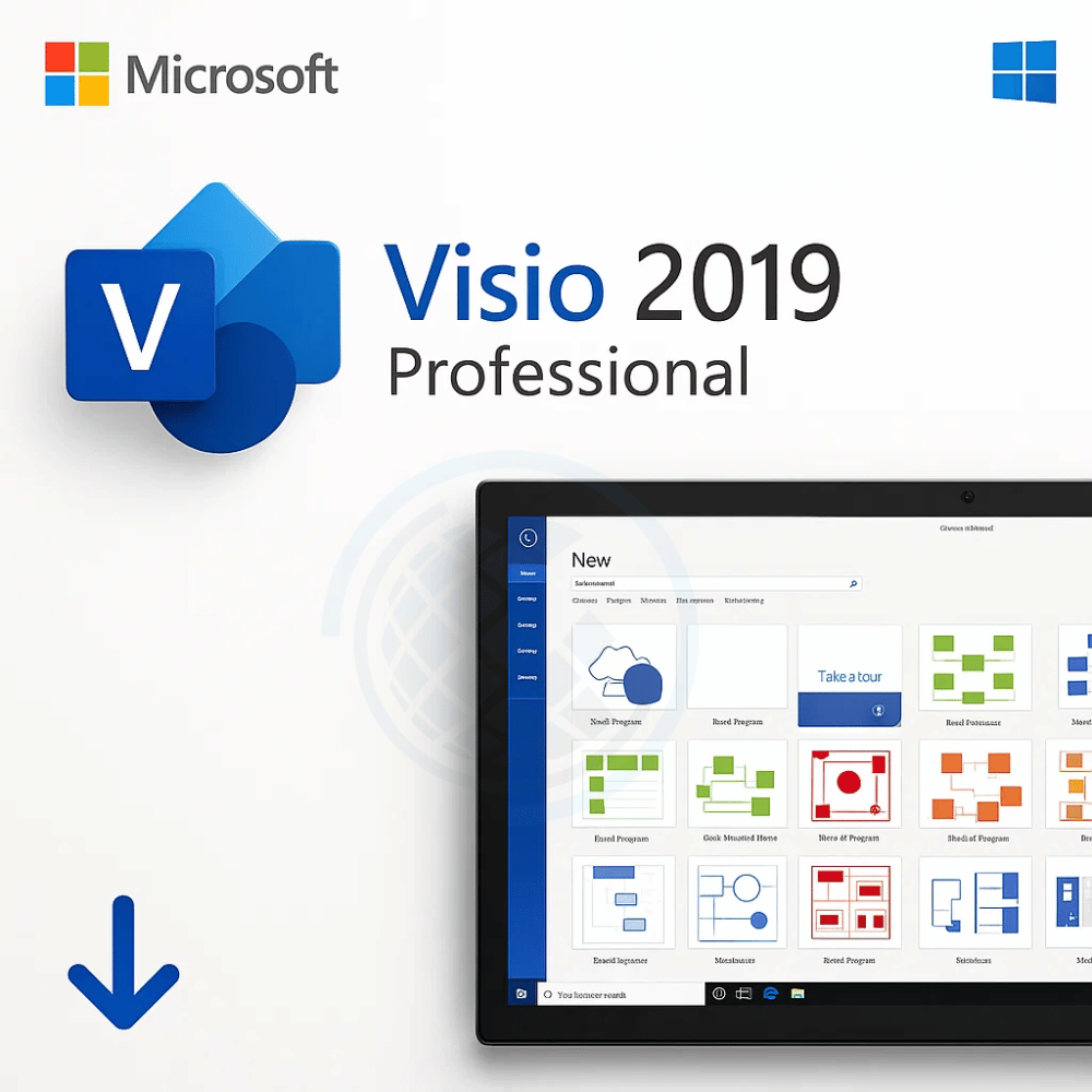 Microsoft Visio 2019 Professional - D86-05822