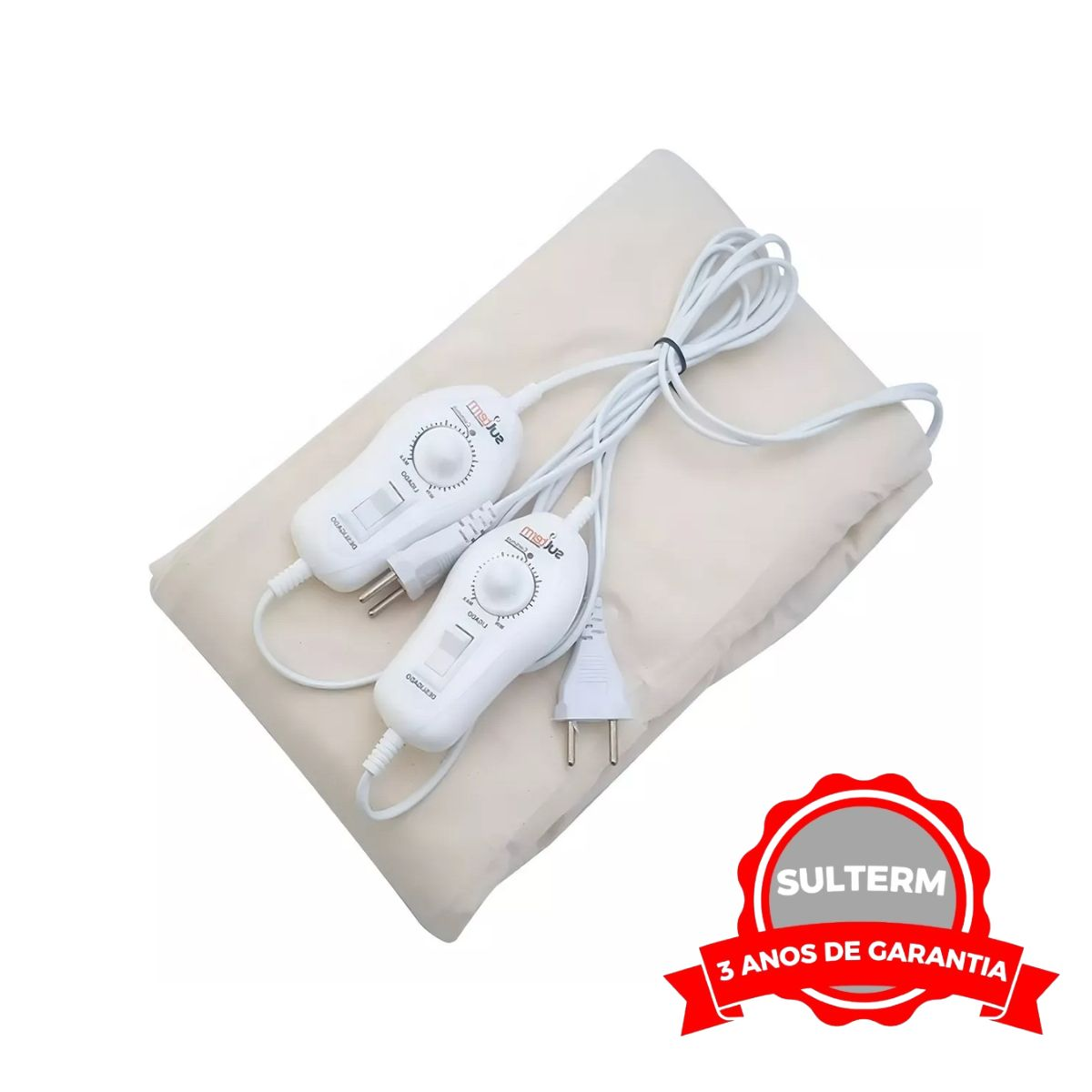 Lençol térmico elétrico casal 220v Sulterm certificado INMETRO unico Garantia 3 anos